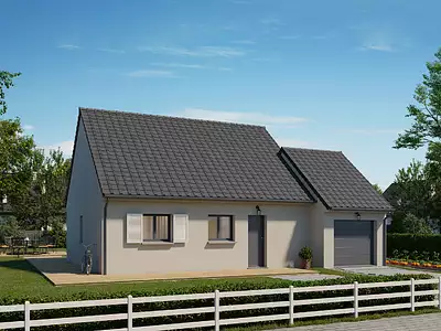 Maison neuve, 71 m²