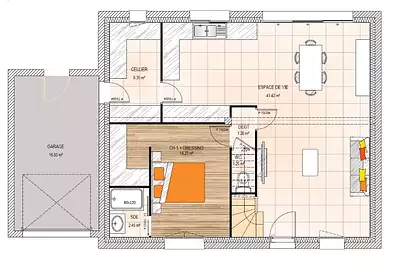 Maison neuve, 95 m²