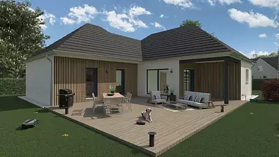 Maison neuve, 100 m²