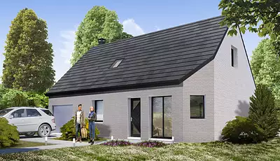 Maison neuve, 102,37 m²