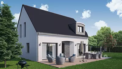 Maison neuve, 136 m²