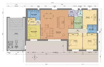 Maison neuve, 124 m²