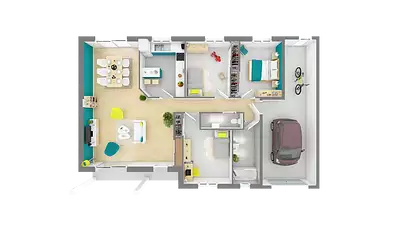 Maison neuve, 109 m²