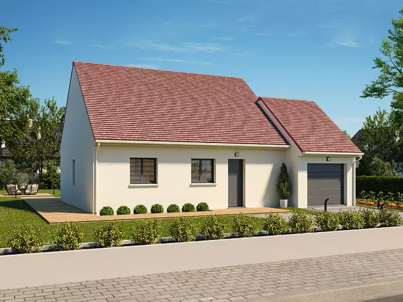 Maison neuve, 71 m² - Héricy (77850)