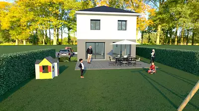 Maison neuve, 125 m²