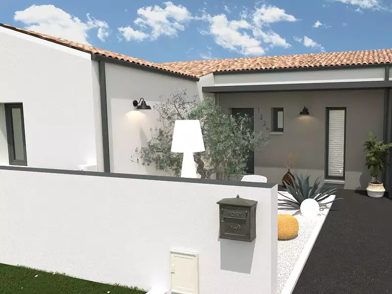 Maison neuve, 88 m² - Saint-Nazaire-sur-Charente (17780)