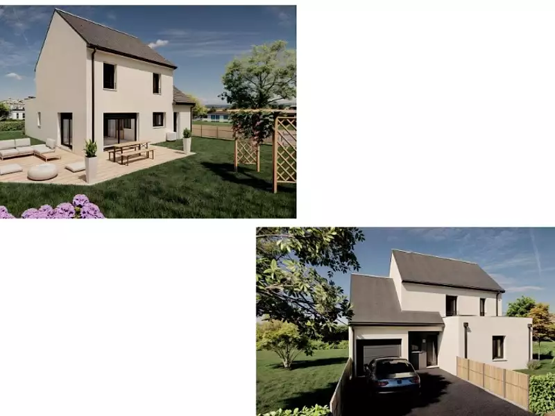 Maison neuve, 118 m² - Saint-Berthevin (53940)