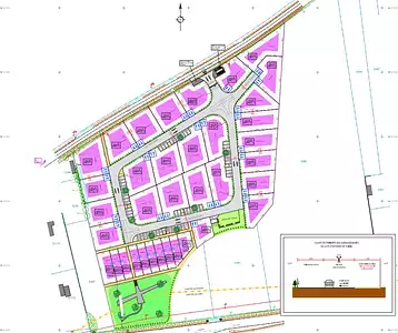 Terrain à bâtir, 648 m²