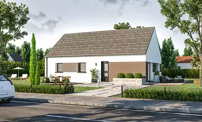 Maison neuve, 75 m²