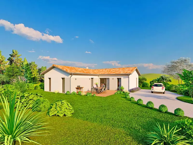 Maison neuve, 90 m² - La Tour-de-Salvagny (69890)