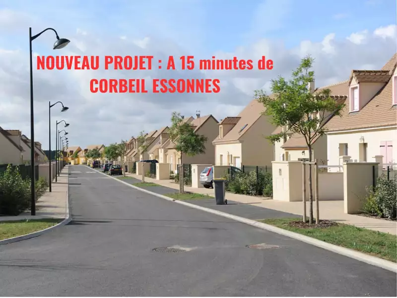 Maison neuve, 90 m² - Corbeil-Essonnes (91100)
