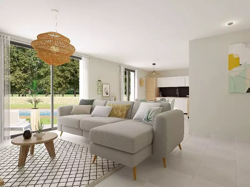 Maison neuve, 90 m² - Hem-Lenglet (59247)