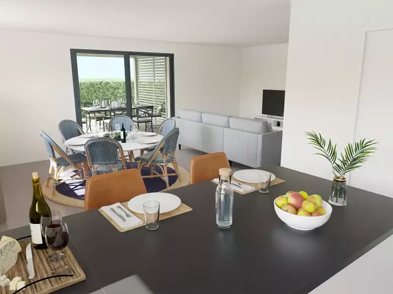 Maison neuve, 100 m² - Sandrans (01400)