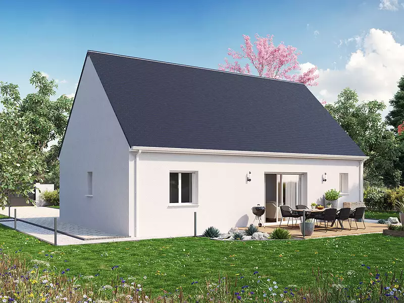 Maison neuve, 77 m² - Séglien (56160)