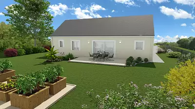 Maison neuve, 90 m²