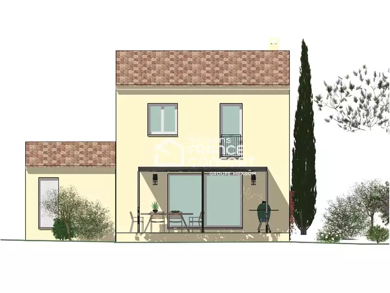 Maison neuve, 80 m² - Villelaure (84530)