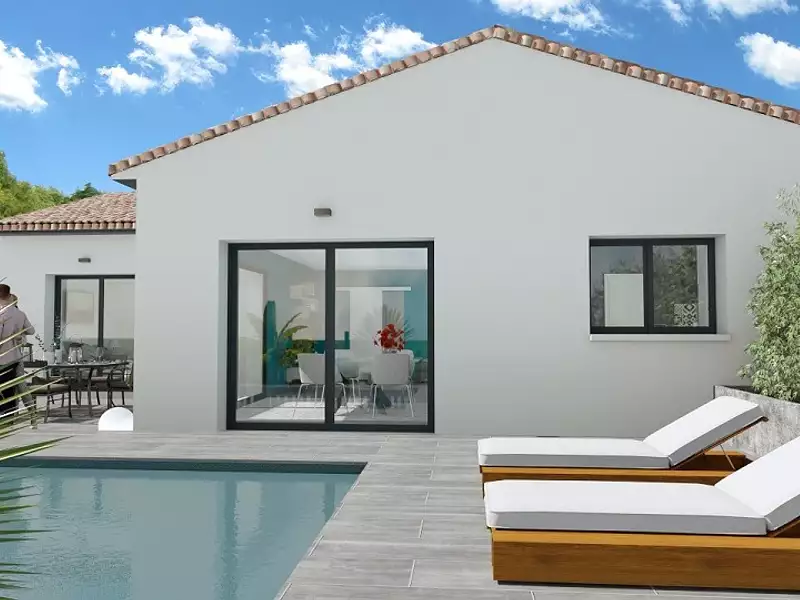 Maison neuve, 114 m² - Mirabel-et-Blacons (26400)