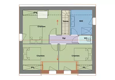 Maison neuve, 100 m²