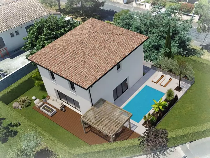 Maison neuve - Saint-Jean-Lasseille (66300)