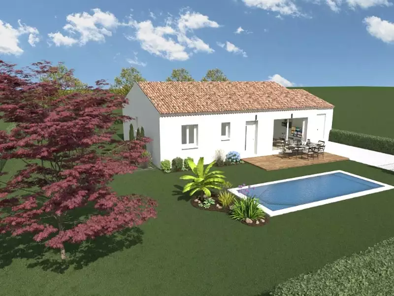 Maison neuve, 83 m² - Loriol-sur-Drôme (26270)