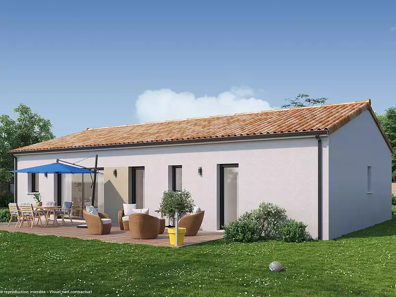 Maison neuve, 110 m² - Magescq (40140)