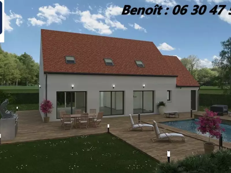 Maison neuve, 160 m² - Livry-sur-Seine (77000)