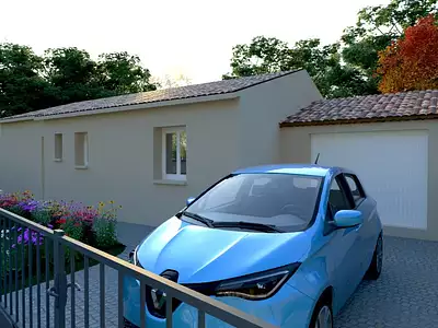 Maison neuve, 66 m²