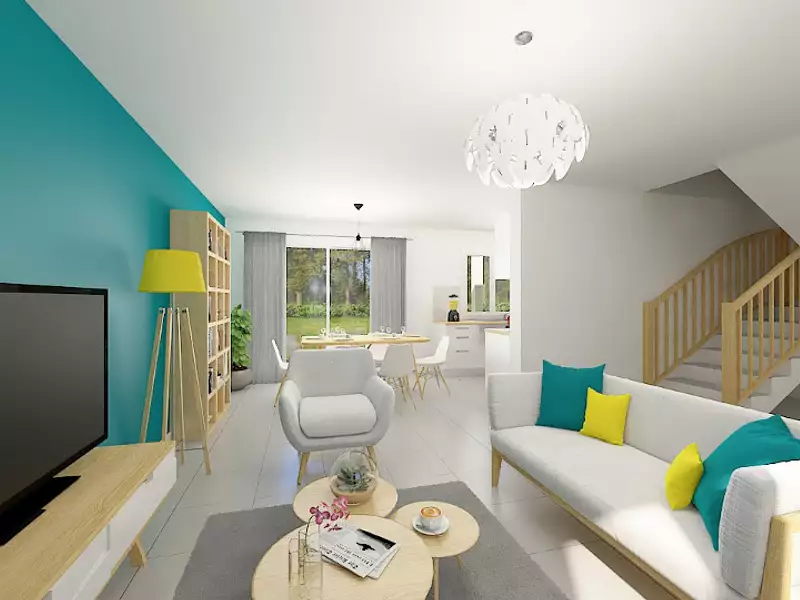 Maison neuve, 90 m² - Morestel (38510)