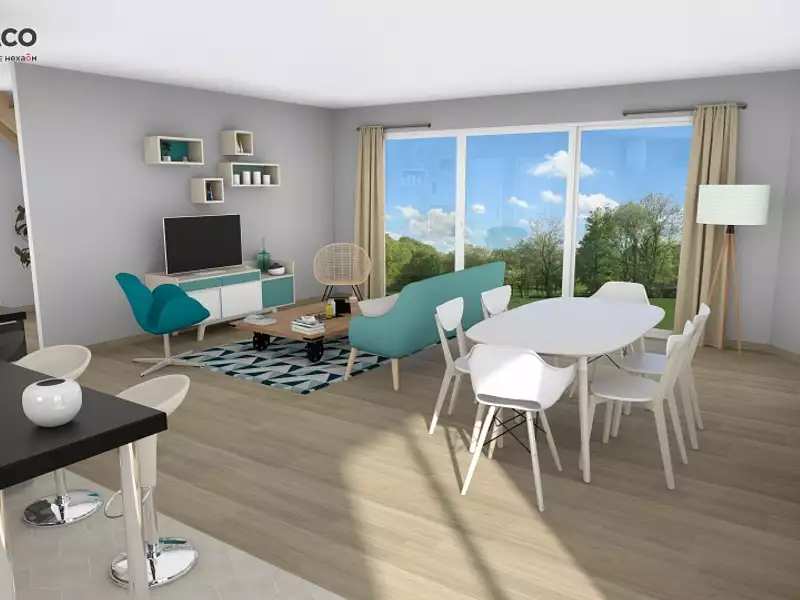 Maison neuve, 135 m² - Dozulé (14430)