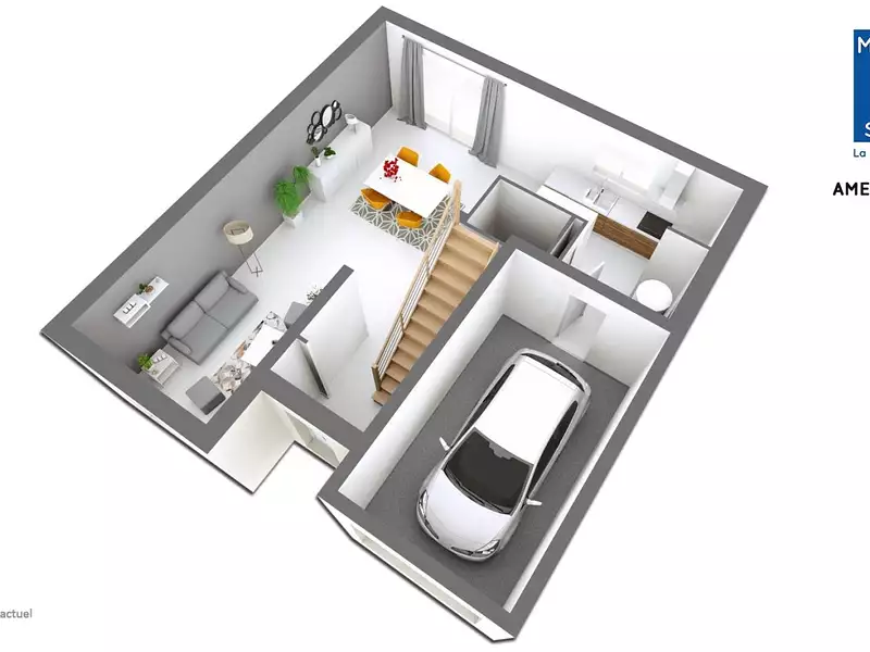 Maison neuve, 110 m² - Champigny-sur-Marne (94500)