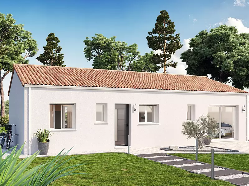 Maison neuve, 90 m² - Saint-Vincent-sur-Graon (85540)