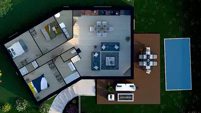 Maison neuve, 100 m²