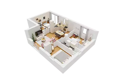 Maison neuve, 64 m²