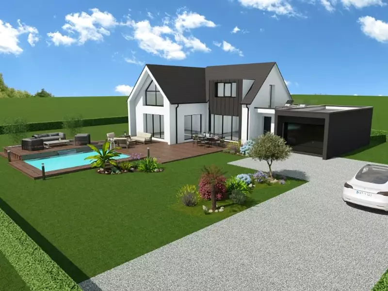 Maison neuve, 117 m² - Betton (35830)