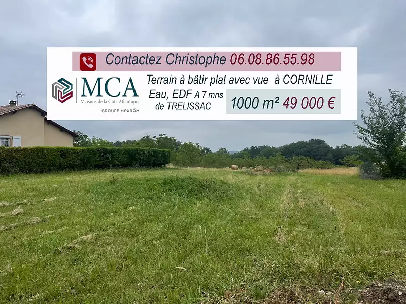 Maison neuve, 80 m² - Cornille (24750)