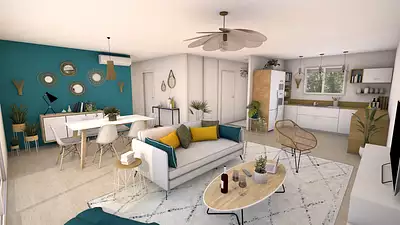 Maison neuve, 100 m²