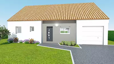 Maison neuve, 75 m²