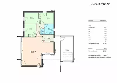 Maison neuve, 130 m²