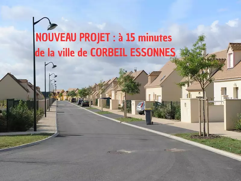 Maison neuve, 90 m² - Corbeil-Essonnes (91100)