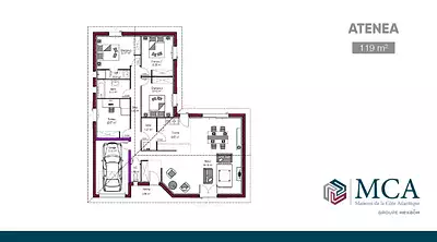 Maison neuve, 100 m²