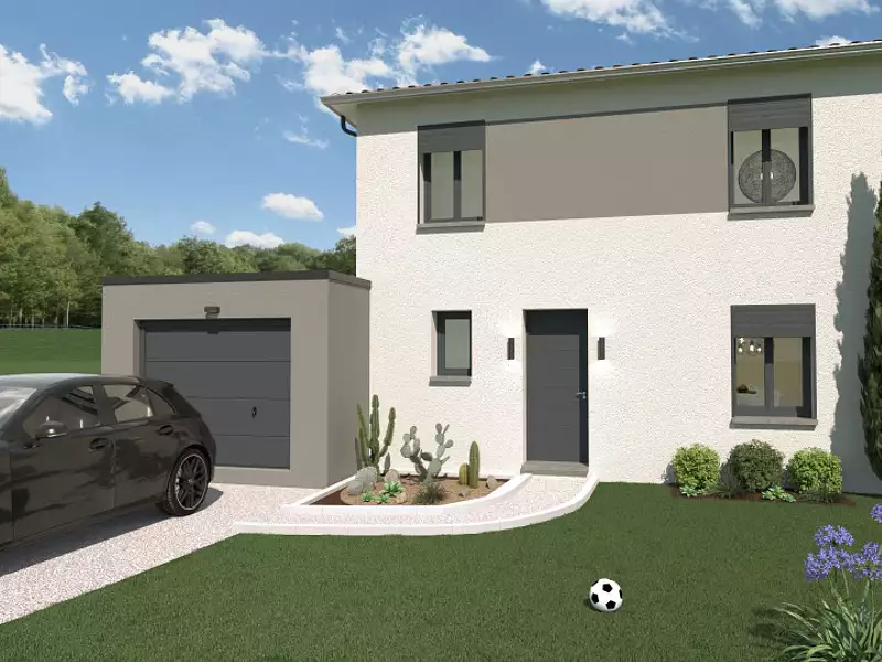 Maison neuve, 95 m² - Labarthe-Inard (31800)