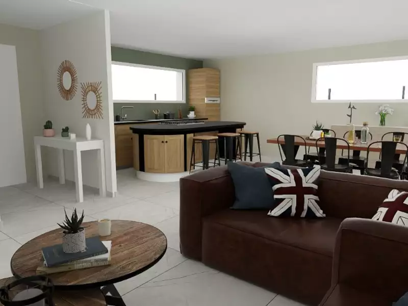 Maison neuve, 95 m² - Montigny-en-Gohelle (62640)
