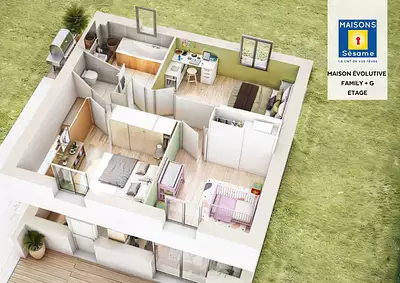 Maison neuve, 107 m²