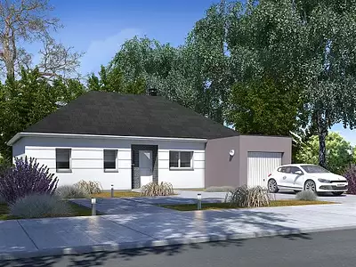 Maison neuve, 92,32 m²
