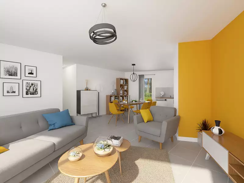 Maison neuve, 98 m² - Teillé (44440)