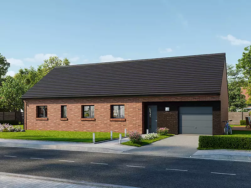 Maison neuve, 110 m² - Fretin (59273)