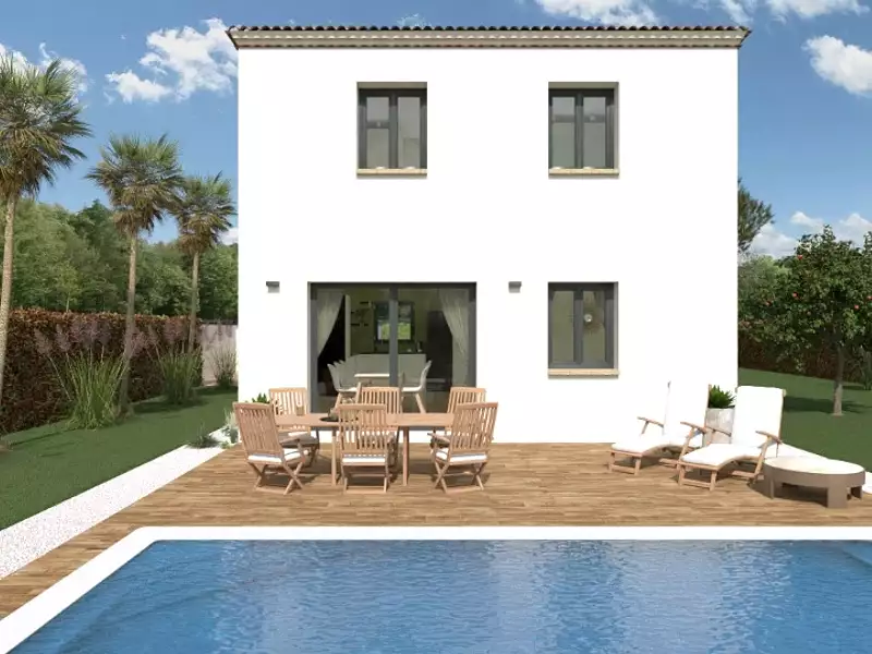 Maison neuve, 77 m² - Rocbaron (83136)