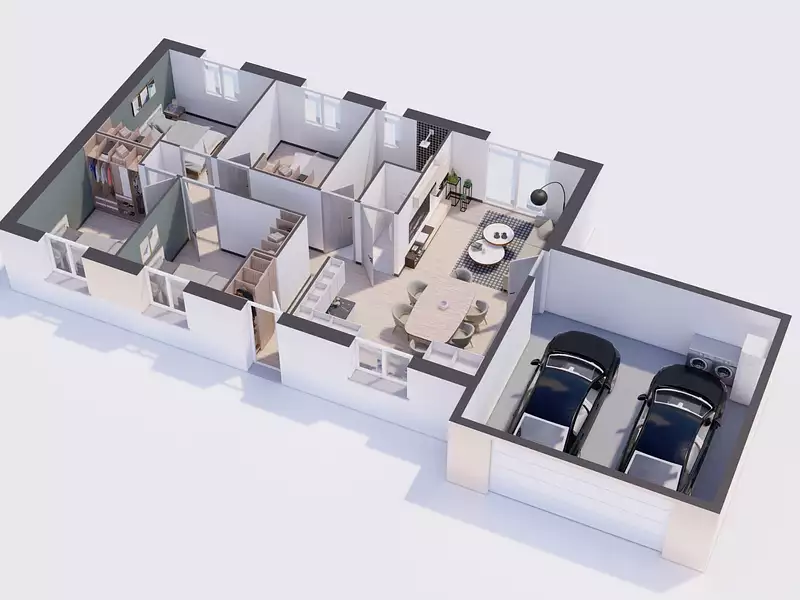 Maison neuve, 85 m² - Toul (54200)