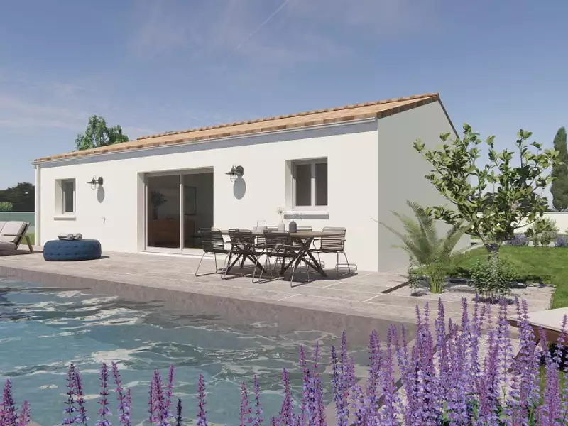 Maison neuve, 70 m² - Saint-Georges-de-Didonne (17110)