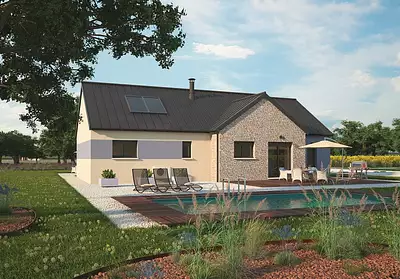 Maison neuve, 100 m²